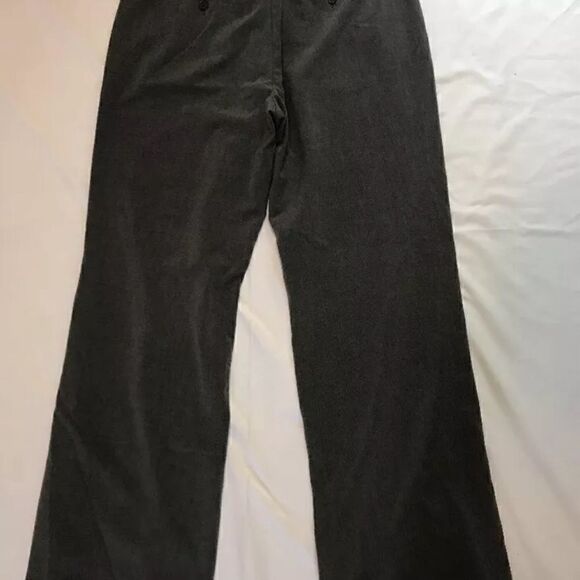 New York & Company Stretch Women's Charcoal Gray Dress Pants - Size 12 Average - Picture 4 of 5